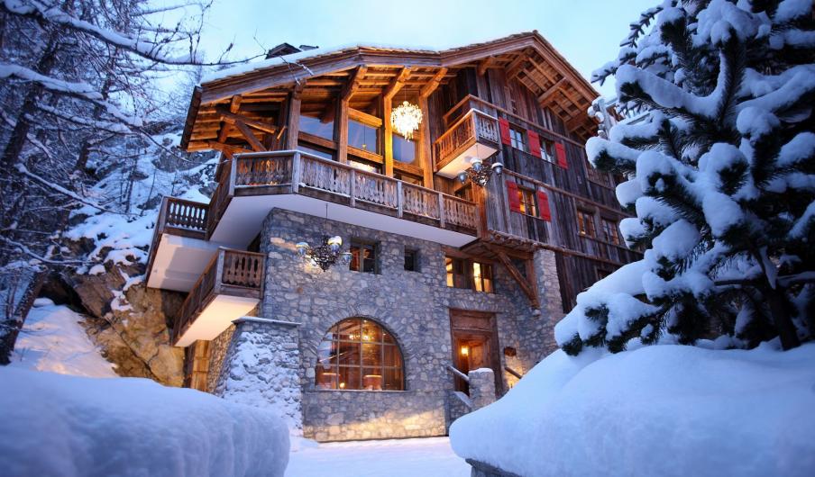 Luxury Ski Chalet Le Rocher in Val dIsere, France