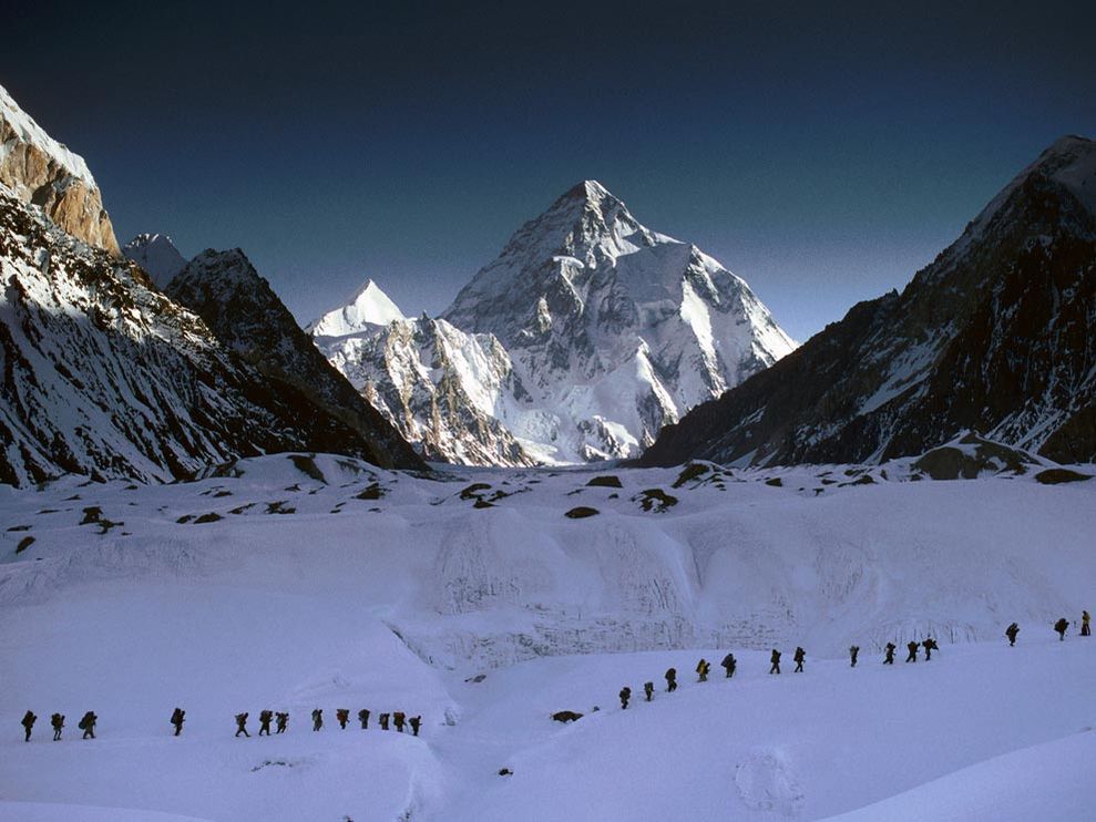 K2 climbers