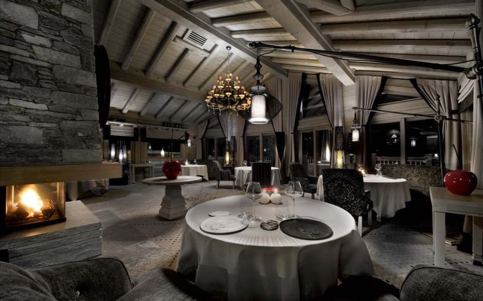 Le Kintessence, Courchevel 1850 luxury restaurants in Courchevel, Michelin restaurants Courchevel 1850, Michelin restaurants 3 Valleys, dining in Courchevel