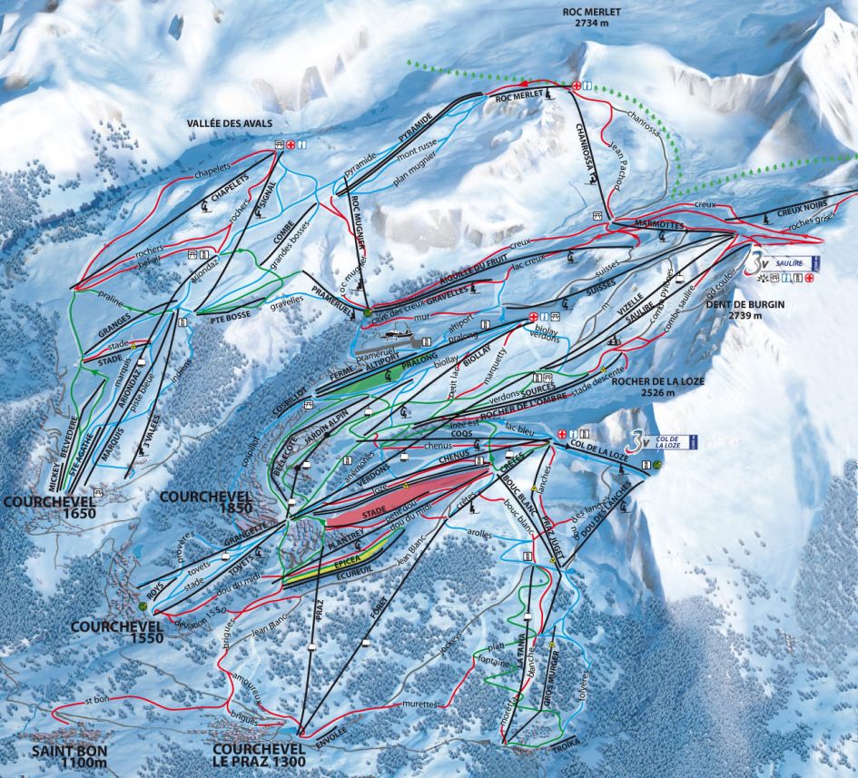 Courchevel ski resort, France - your impartial ski resort guide