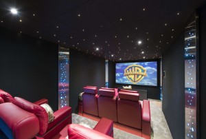 Luxury Chalet Chouqui Cinema Room