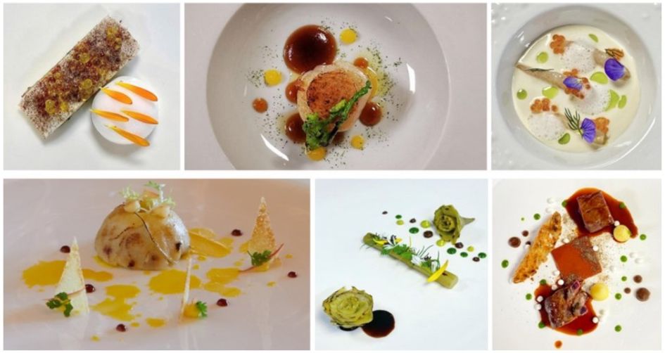 Delicious Michelin Star restaurant-quality food at La Table d'Adrien in Verbier.