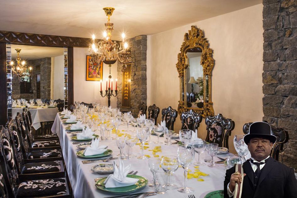 Dining Area, Domaine Toit Du Monde