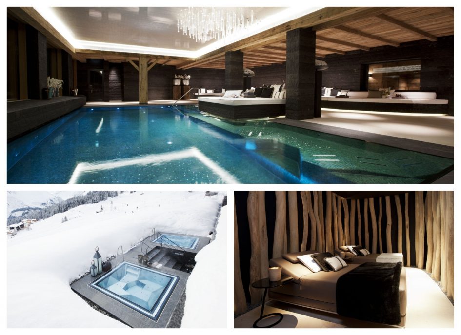 wellness chalets, chalet in Lech with a spa