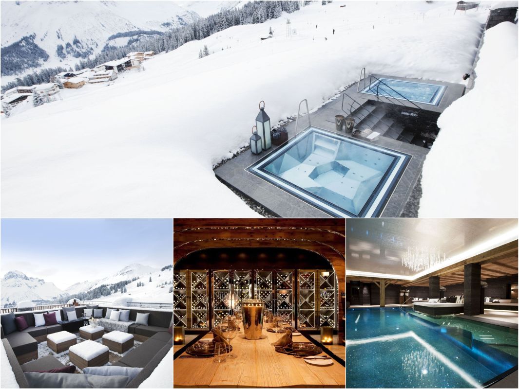 luxury chalet in Lech, ski in ski out chalet in Lech