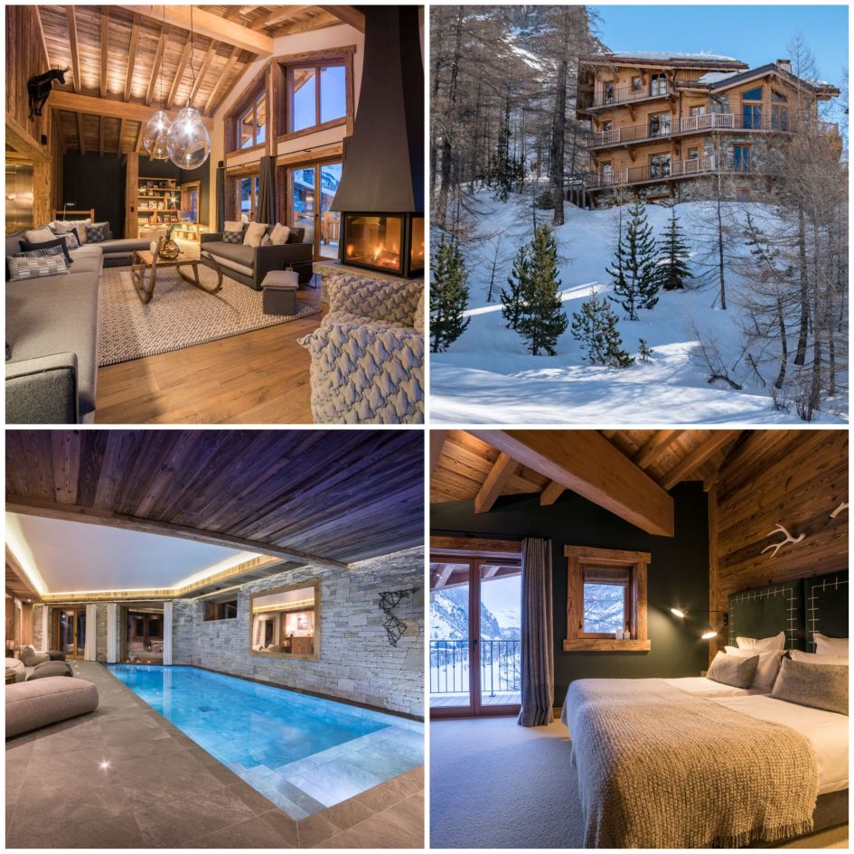 luxury ski holidays Val d'Isere, Val d'Isere luxury ski chalets, best luxury ski chalets Val d'Isere, Val d'Isere ski holidays, ultimate luxury chalets in Val d'Isere, ski chalet with a pool Val d'Isere