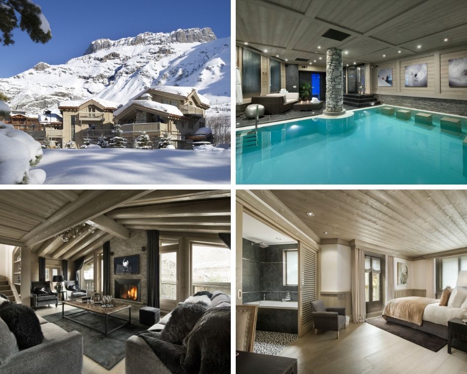 group ski chalet, luxury chalet in Val d'Isere for large groups, corporate ski trip Val d'Isere 