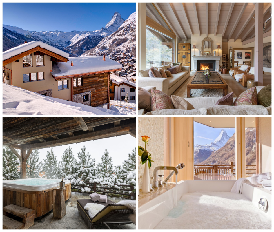 chalets in Zermatt