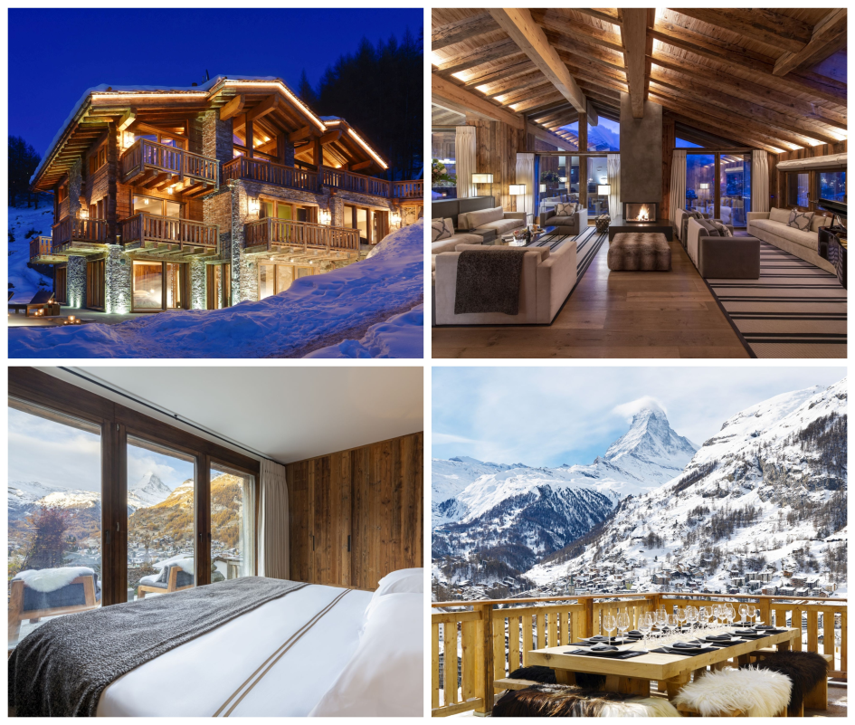 chalets in Zermatt