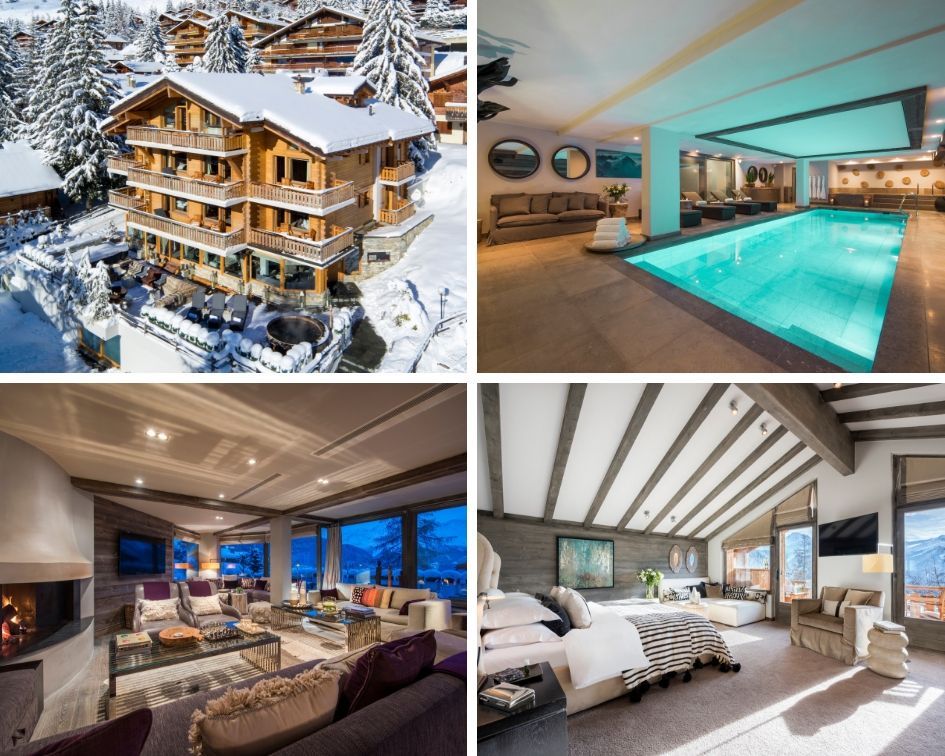 Large group ski chalets, corporate ski chalet in Verbier, large group ski holiday in Verbier