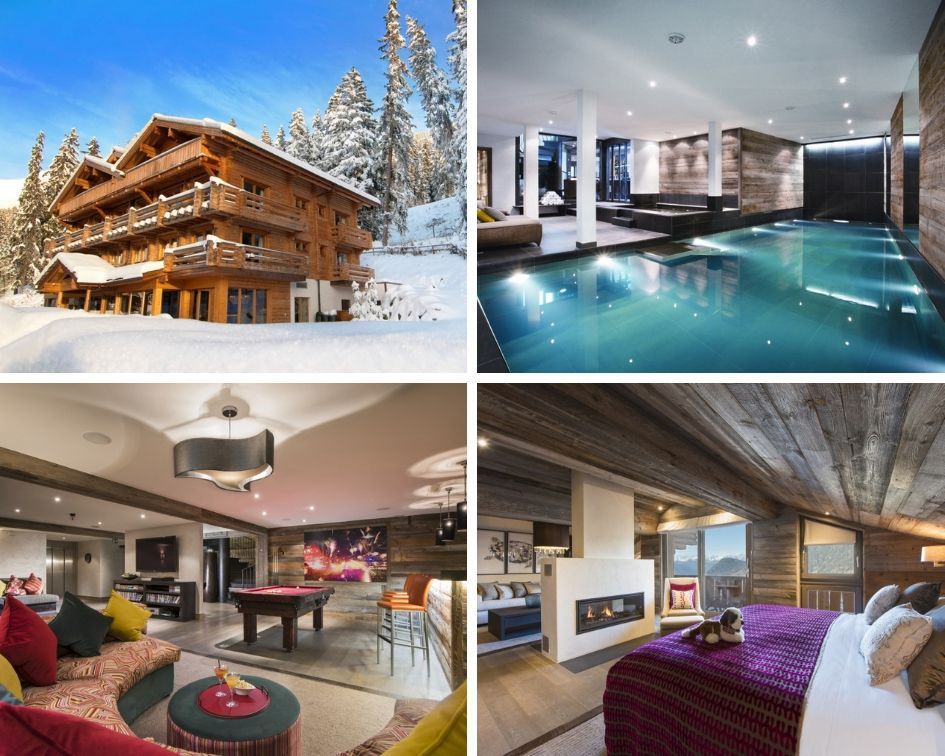 Group catered ski chalets, corporate ski chalet Verbier