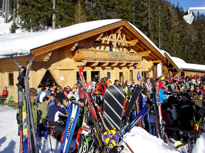 Rodel Alm St Anton, restaurants in St Anton, piste restaurants in St Anton, mountain restaurants in St Anton 