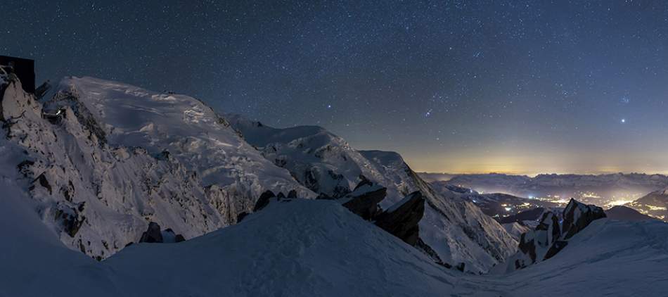 La Vallee Blanche, skiing in Chamonix, off-piste skiing 