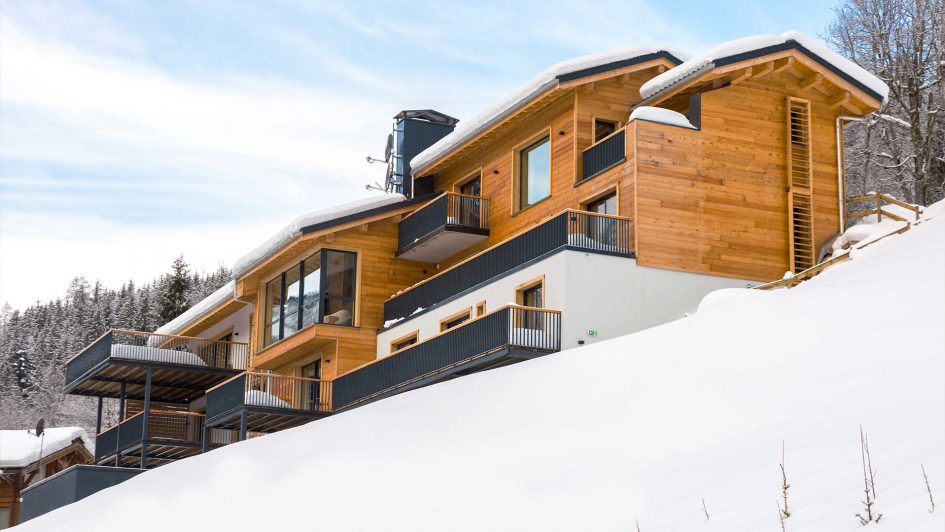 luxury ski chalet, Chamonix, Corporate ski chalet