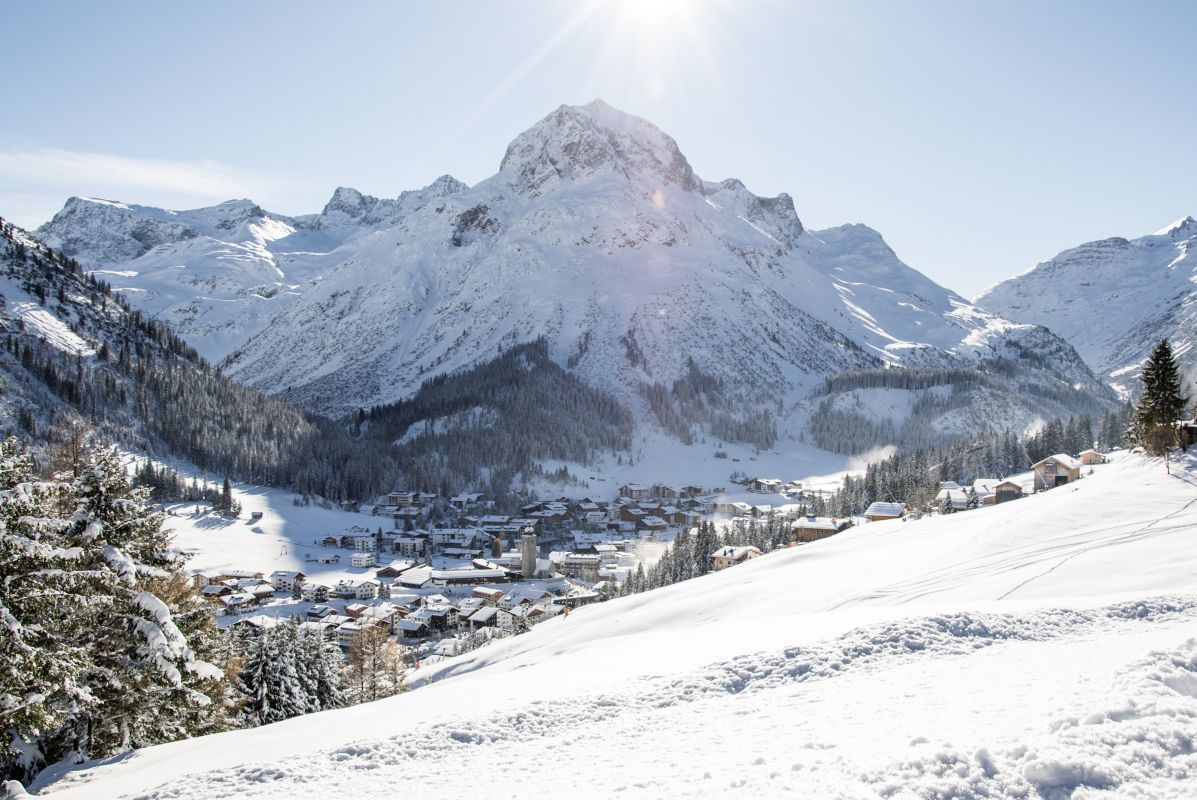 picturesque ski resorts, luxury ski resort Austria, Lech ski resort 