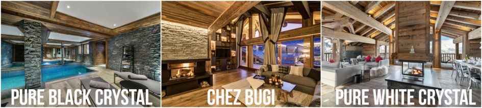 luxury chalets in St Martin de Belleville 