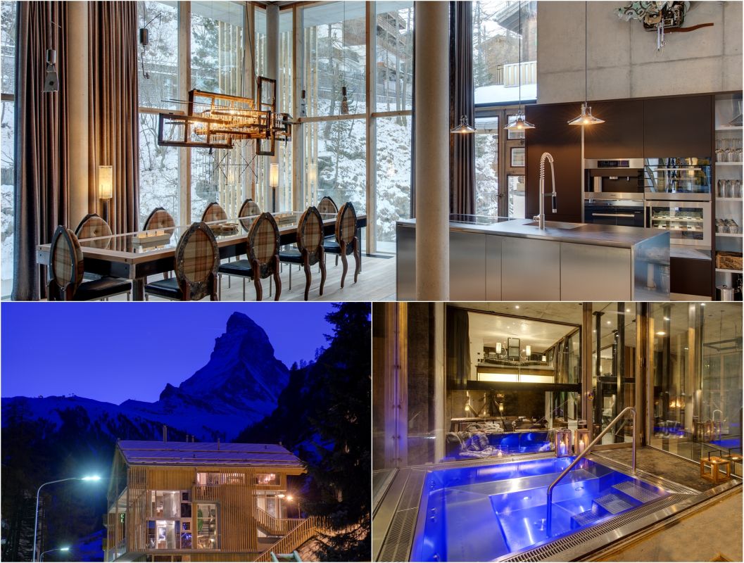 Heinz Julen chalet in Zermatt, Zermatt chalets, luxury chalets in Zermatt