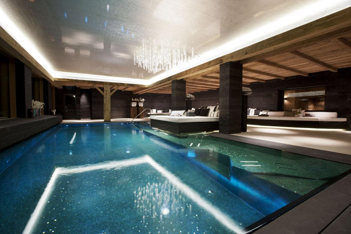 Chalet N Swimming Pool luxury chalet in Lech with a swimming pool, best luxury chalets with a pool, Lech luxury chalet with a pool