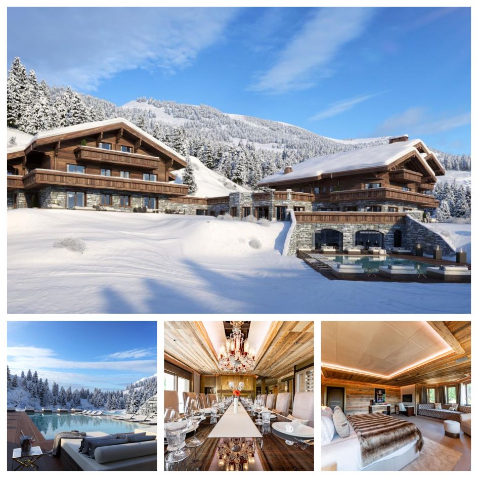 Ultima Crans Chalets, Crans Montana luxury chalet, ski holiday in Crans Montana, luxury spa facilities 