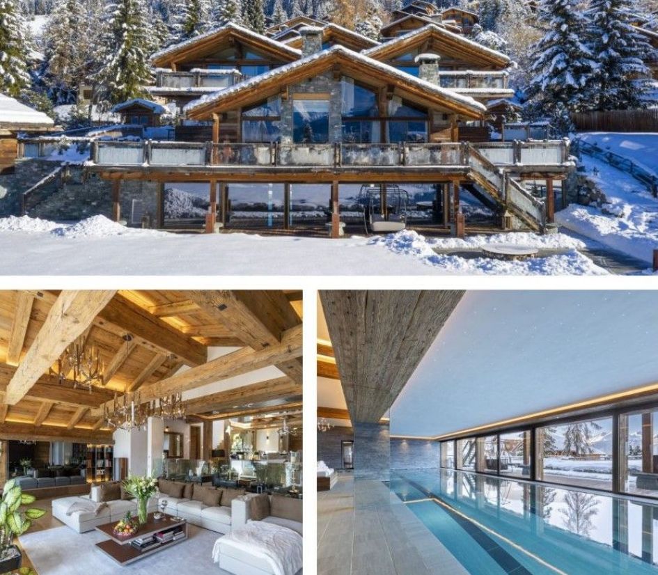 Cchalet Marmottiere, Verbier, winter, luxury, mountains, swimming pool