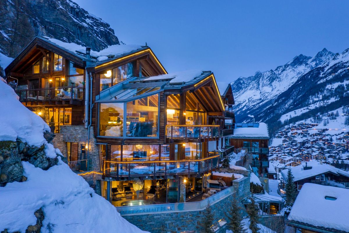 luxury chalet, private chalet, exclusive chalet, Zermatt