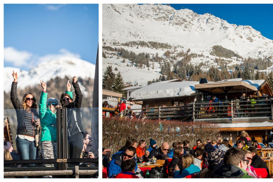 Verbier Apres ski at Le Rouge, apres ski Verbier