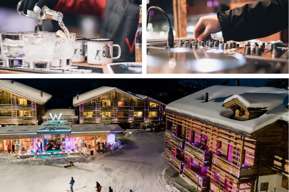 Drinks DJ W Off Piste Apres Bar Verbier