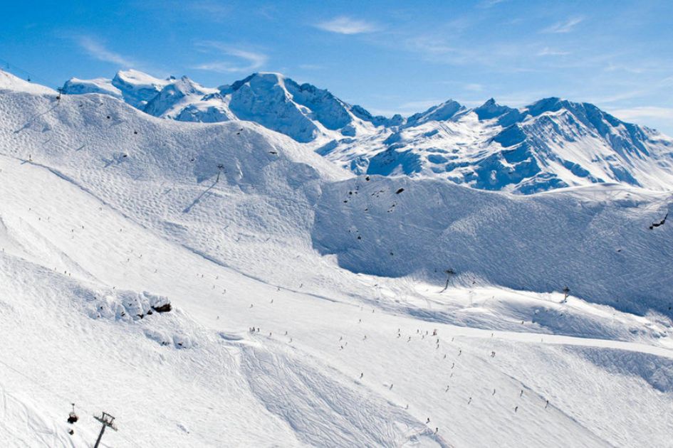 verbier ski area, ski runs in Verbier, skiing in Verbier, Verbier skiing
