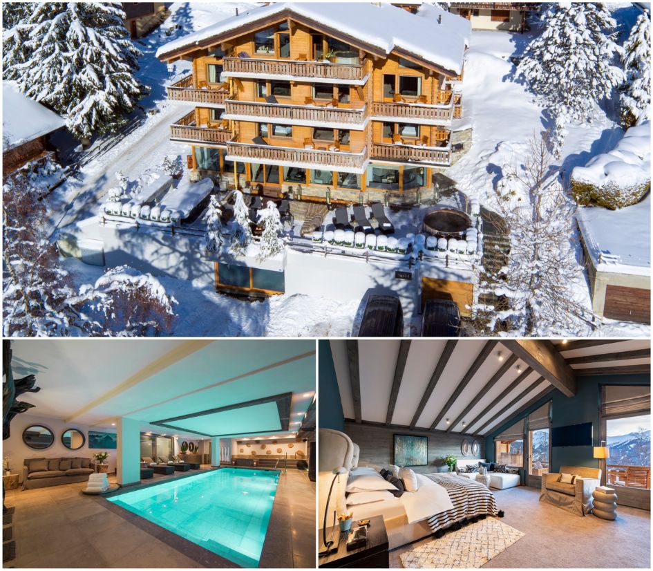 luxury ski chalets in Verbier, Verbier luxury ski chalet, ski chalet verbier, verbier ski chalet