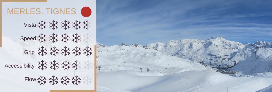 most pristine pistes, best pistes in the alps, best skiing in Tignes, best red run in Tignes