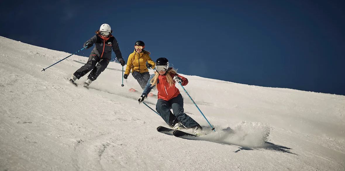 Hire an instructor.. Swiss Wall with a Ski Instructor. Ski Instructor for the Swiss Wall. 