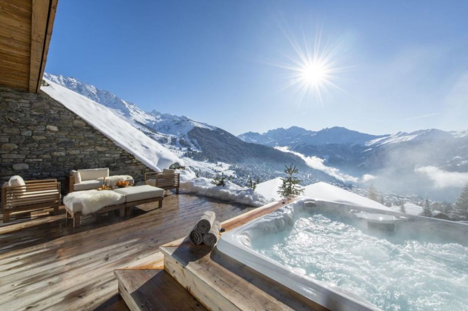 Chalet Calima. Verbier verbier chalet with a hot tub, chalet with a hot tub in verbier, verbier ski chalets