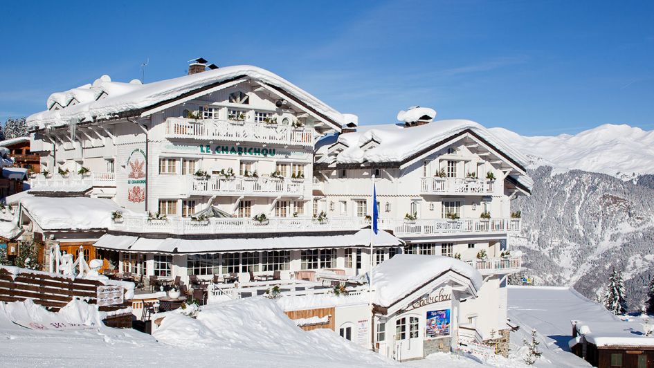 4* Le Chabichou is a beautiful, chocolate-box, family-run hotel which blends into the surrounding snowy landscape. The ski hotel features one of the largest spas in the French Alps and a 2 Michelin star restaurant - perfect for a luxury ski holiday!