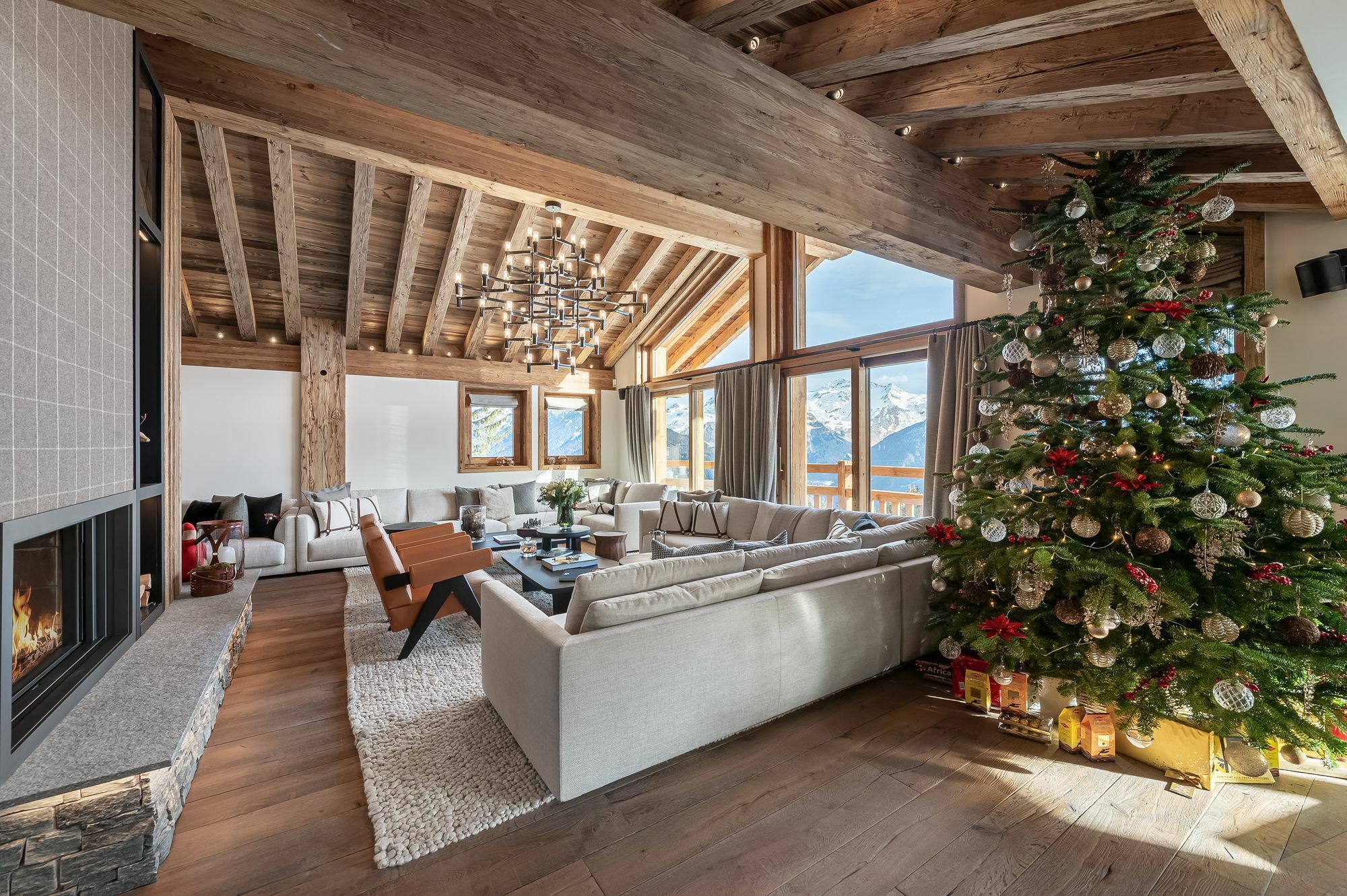 luxury chalet in Courchevel 1850 for Christmas 