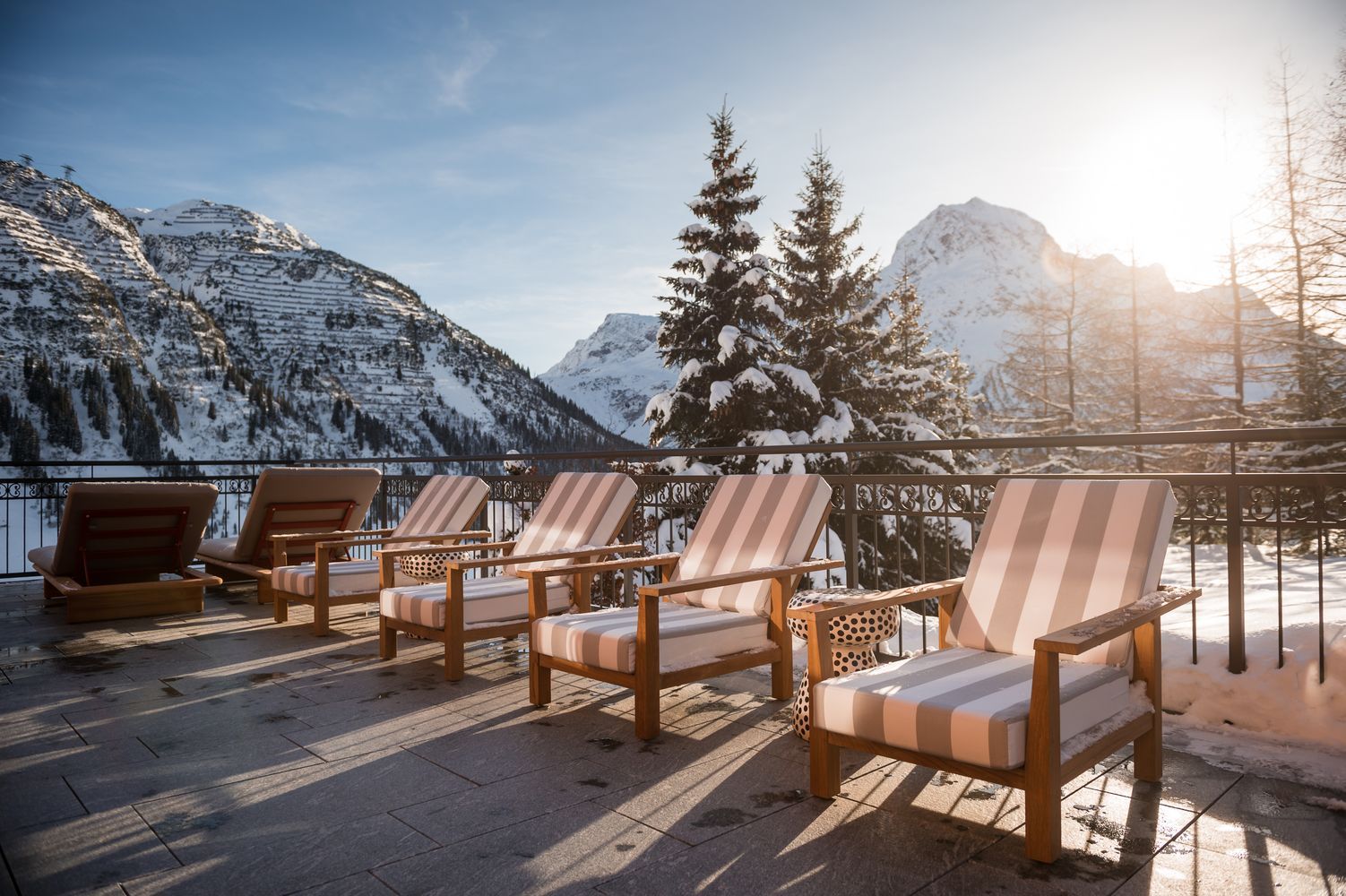 Arula Chalets, luxury chalet in Lech, Lech chalet with a view