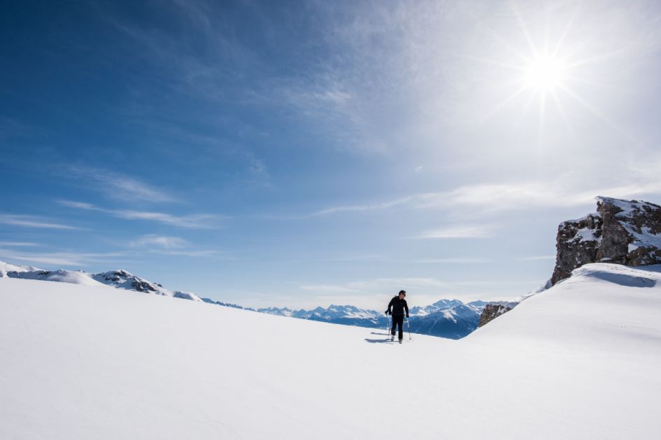 ski touring in Crans Montana, skiing Crans Montana, ski holidays in Crans Montana