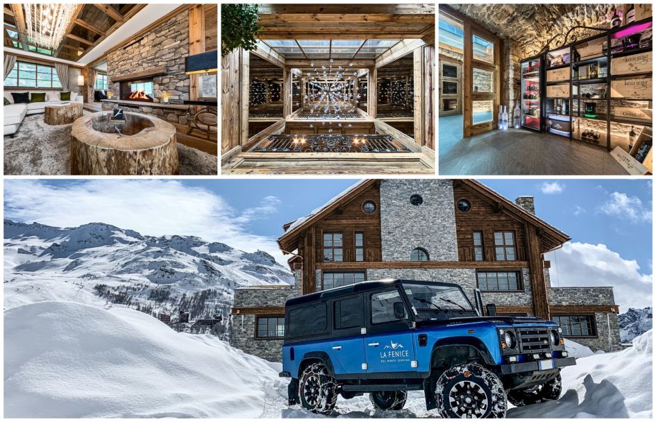 Multiple images of Chalet La Fenice in Cervinia