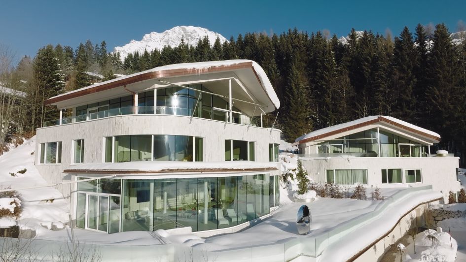Luxury chalet in Leogang, Julisam main house and guest house