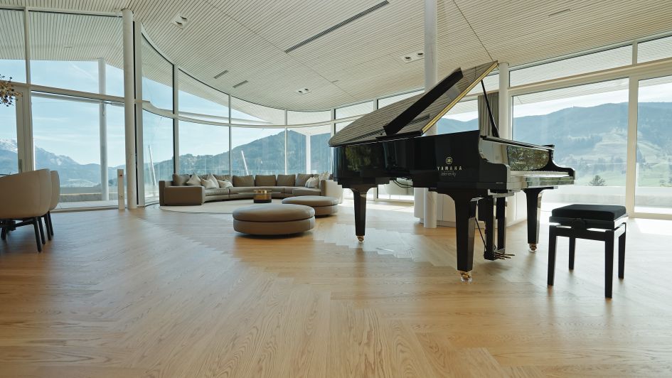 Self-playing grand piano at luxury chalet in Leogang, Julisam