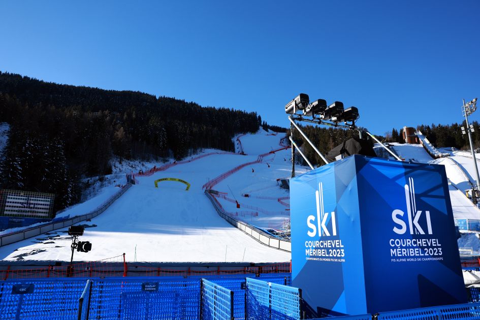 Alpine World Ski Championships in Courchevel & Meribel, February 2023.