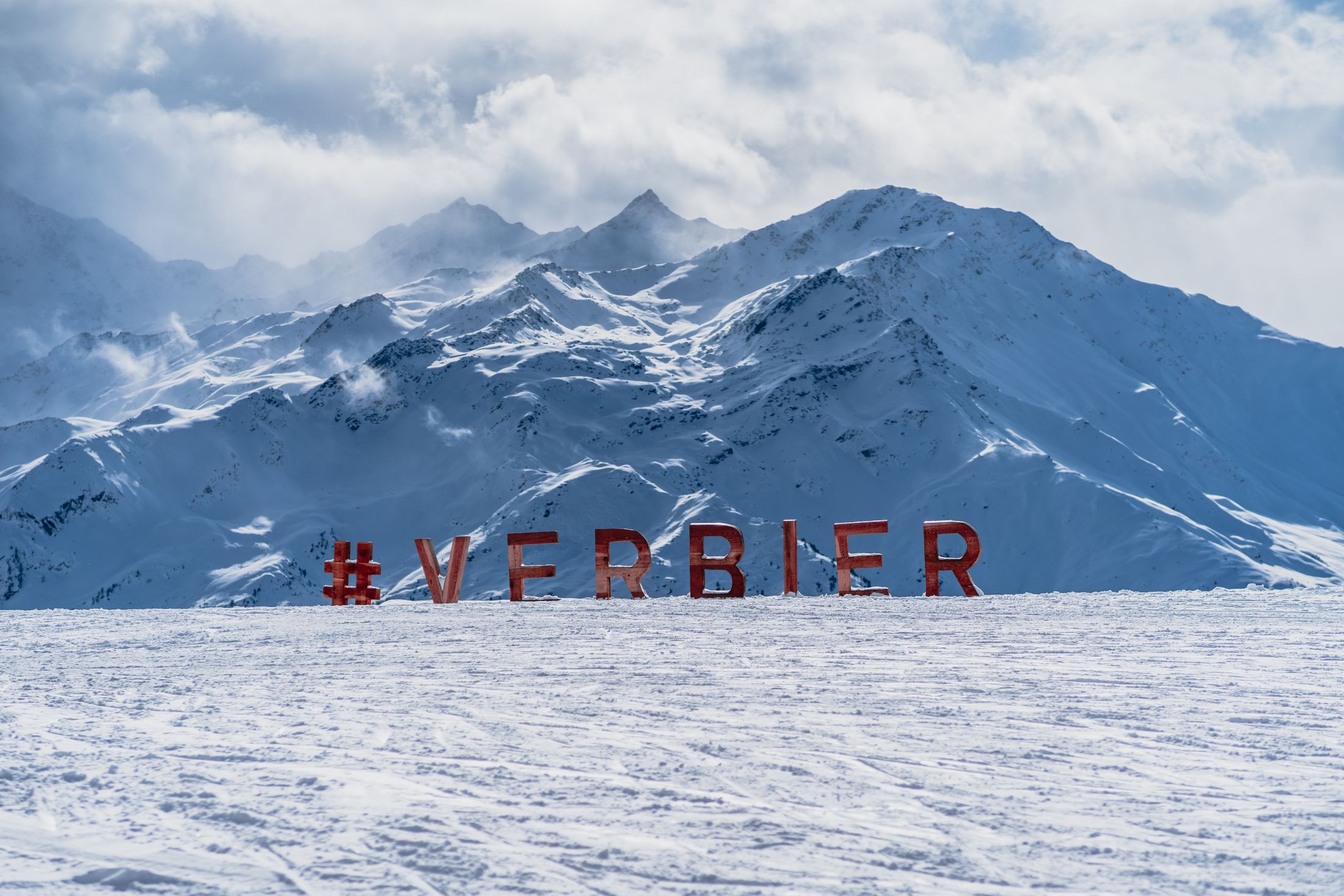 Luxury skiing in the Verbier, Four Vallees ski area.