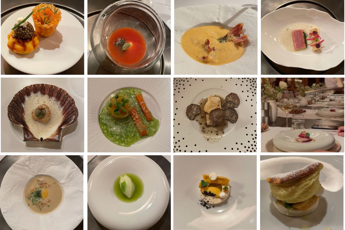 12 courses of fine dining at luxury catered chalet in Lech, Chalet N
